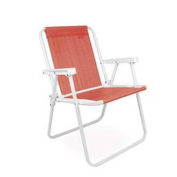 Mor 002286 - Cadeira Alta, Vermelho (Coral)