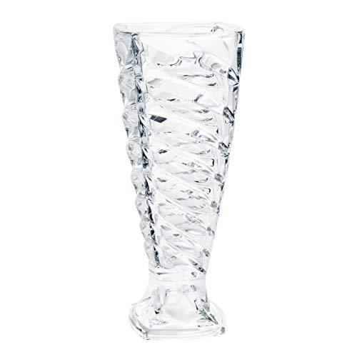 Vaso de Vidro Sodo-Cálcico com Titânio Facet com Pé Rojemac Transparente Vidro
