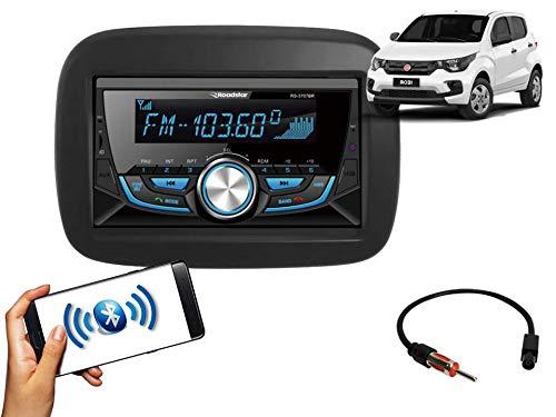 Auto Radio Fiat Mobi Bluetooth FM MP3 Black Piano