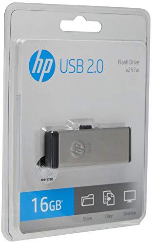 Pen Drive 16GB USB2.0 V257W, HP, Pendrives