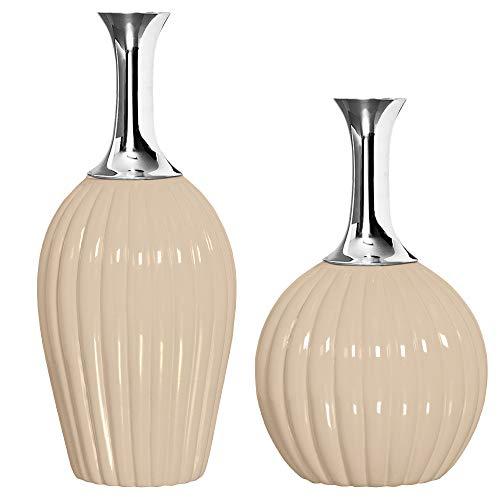 Duo Vasos Monaco/lisboa Leblom Ceramicas Pegorin Branco