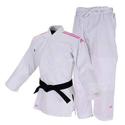 ADIDAS Judo Uniform "CLUB" Sem Cinta  Branco/Rosa 180