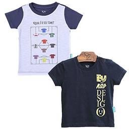 Kit 2 PeçAs - Camisetas Jokenpô Bebê Desligo/Time