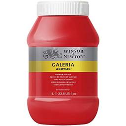 Winsor & Newton Tinta Acrílica Galeria W&N 1 Litro 095 Cadmium Red Hue