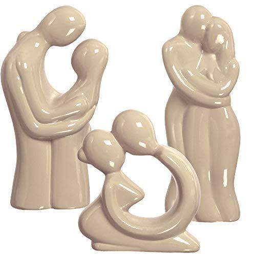 Trio De Esculturas Ceramicas Pegorin Sands