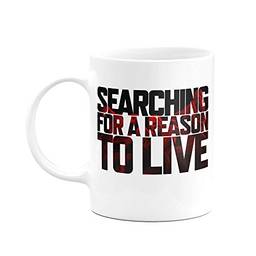 Caneca Days Gone - Searching For A Reason To Live - Branca Banana Geek Branca