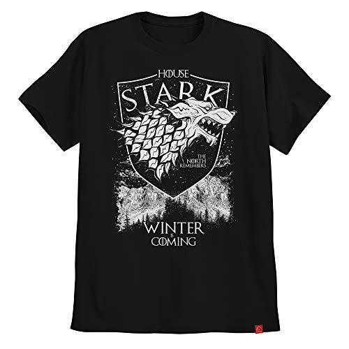 Camiseta Game Of Thrones Casa Stark Winter Is Coming North G