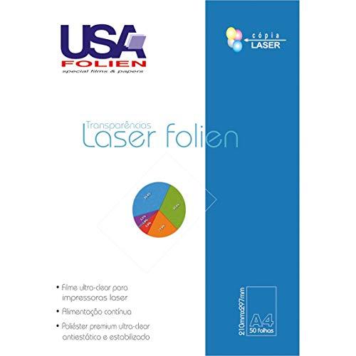 Usa Folien 7083, Transparência Laserjet, Multicolor, pacote de 50