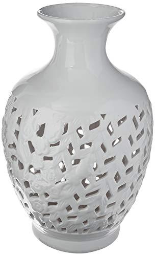 Vaso Com Recorte G Ceramicas Pegorin Branco