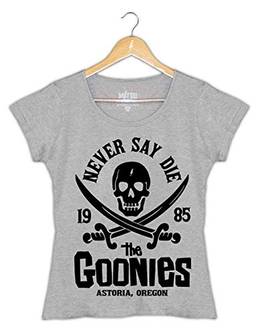 Camiseta Baby Look The Goonies - Never Say Die