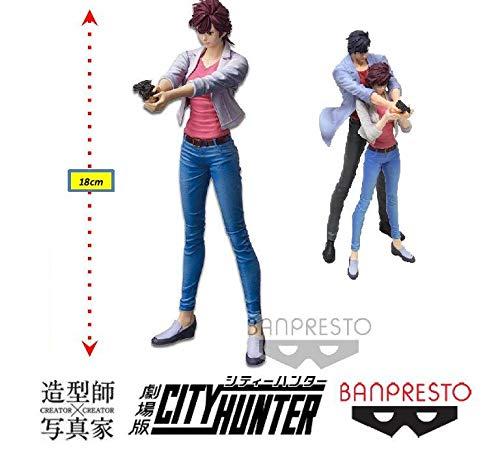 City Hunter Movie Creator X Creator - Kaori Makimura Ref. 28993/28994 Bandai Banpresto Cores Diversas, Feita Com Pintura Aerográfica
