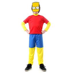Bart Simpsons Infantil Sulamericana Fantasias M 6/8 Anos