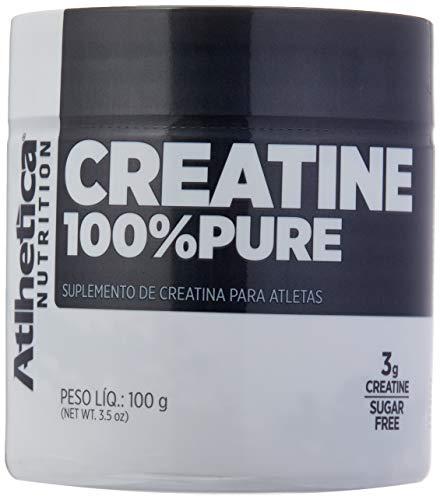 Creatine 100% Pure Pro Series - 100g Natural - Atlhetica Nutrition, Athletica Nutrition