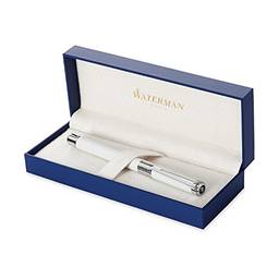Caneta Roller Ball Waterman Perspective Branco Ct S0944620, Waterman, S0944620, N/A