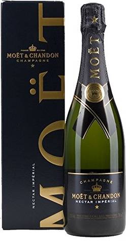 Champagne Moët & Chandon Nectar Imperial 750ml com Cartucho Moët & Chandon