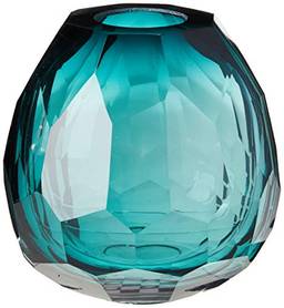 Gemstone Vaso 11 * 15cm Vidro Verde Cn Home & Co Único