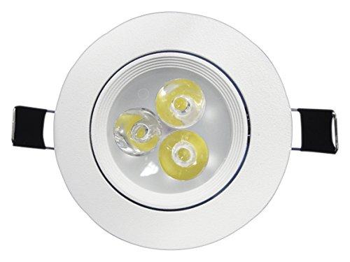 Taschibra SP24 15090064, Spot Embutir LED Redondo, 3000K, 3 W, Branco