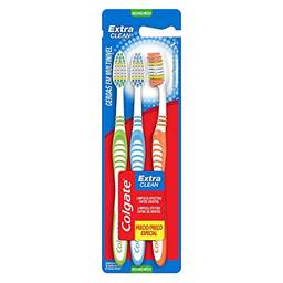 Escova Dental Colgate Extra Clean 3unid Promo Leve 3 Pague 2