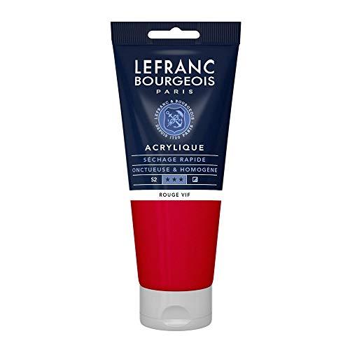 Lefranc & Bourgeois Tinta Acrílica 200ml 396 Bright Red