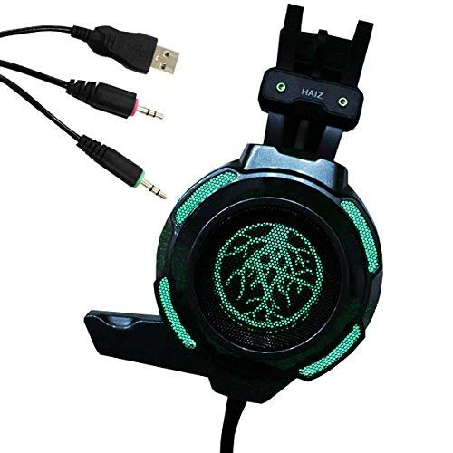 Headset Gamer Haiz 9200 Led Grade Microfone Som Ultrabass