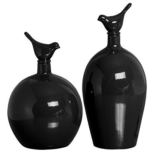 Duo Pote Monaco/lisboa T. Passaro Ceramicas Pegorin Preto
