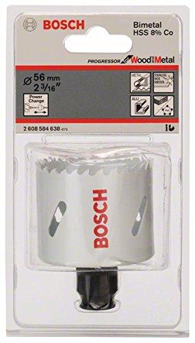 Bosch 2608584638-000, Serra Copo Power Change Progressor, Branco, 56 mm