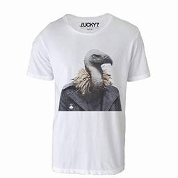 Camiseta Eleven Brand Branco M Masculina - Bird Suit