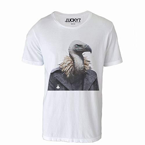 Camiseta Eleven Brand Branco P Masculina - Bird Suit