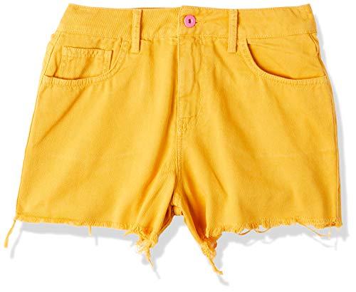Shorts Lucy, Sommer, Feminino, Amarelo Golden Glow, 40