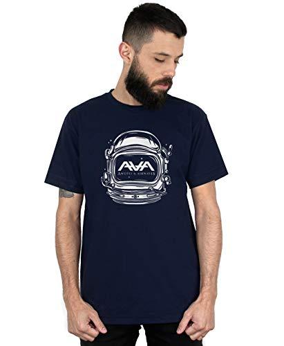 Camiseta Space Head, Action Clothing, Masculino, Azul Marinho, G
