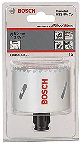 Bosch 2608584643-000, Serra Copo Power Change Progressor, Branco, 65 mm