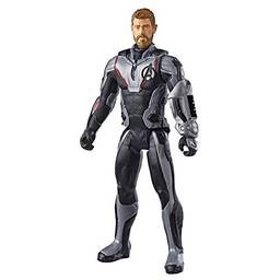 Boneco Titan Hero Thor 2.0, Avengers, Branco/Preto