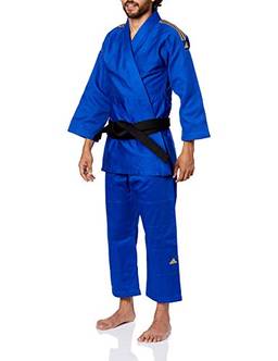 ADIDAS Kimono Judo Quest Azul E Dourado 170