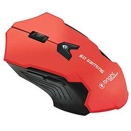 Mouse Gamer 461 2400 DPI Vermelho - Bright