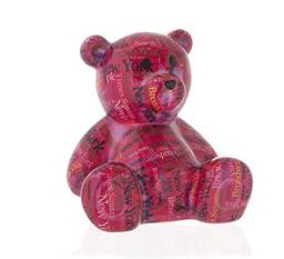 Cofre Bear Cerâmica Etna Pink