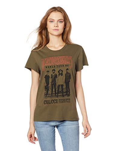 Camiseta Boy, Colcci, Feminino, Verde Groen, P