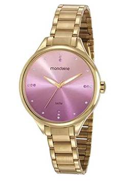 KIT Relógio Feminino Mondaine + pulseira, 32101LPMKDE1K1