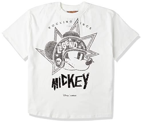 Camiseta Legend Mickey, Colcci, Feminino, Branco (Off Shell), PP