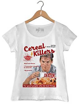 Camiseta Baby Look Cereal Killer Dexter Morgan