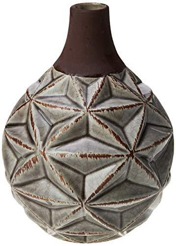 Njoki Garrafa Decorativ 19cm Ceramica Cin/marr Cn Gs Internacional Único
