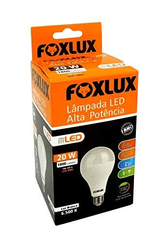 Lâmpada Led Alta Potencia 20w 6500k Bivolt Foxlux Foxlux