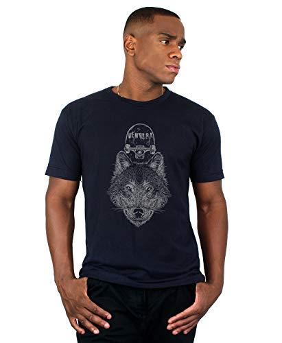 Camiseta Wolfskater, Ventura, Masculino, Azul Marinho, P