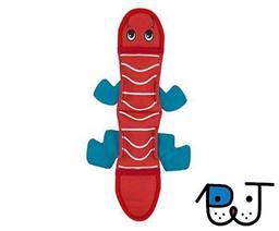 Brinquedos - Brinquedo Resistente para Cães Invincibles® Fire Biterz Salamandra Vermelho 2sqk