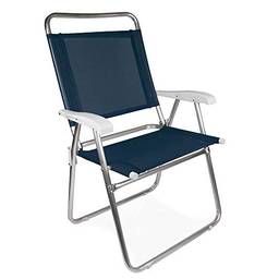Cadeira Master Plus Mor Azul Alumínio