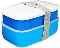Bento Box Kenya Azul 1.2L Plástico, Cores Sortidas