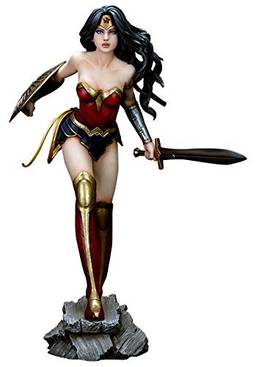 Action Figure Fantasy Figure Gallery Wonder Woman (luis Royo) Pvc - Mulher Maravilha Yamato Toys Multicor