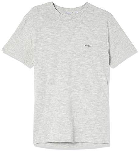 Camiseta Slim Flamê, Calvin Klein, Masculino, Mescla, GG