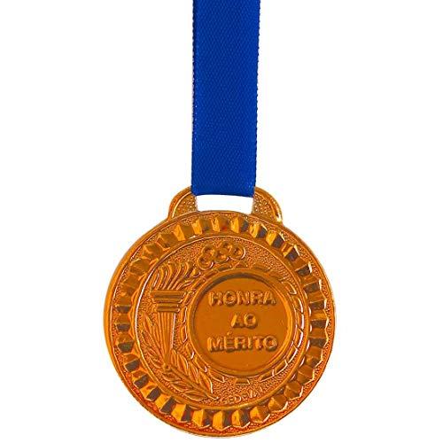AX Esportes Pack 10 unidades Medalhas, Bronze, Único