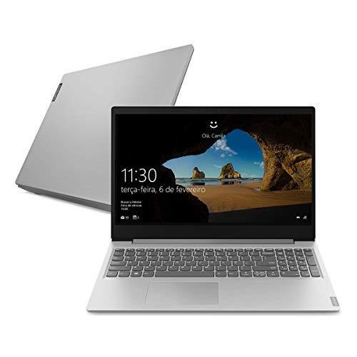 Notebook Lenovo Ultrafino ideapad S145 i7-8565U 8GB 256GB SSD Windows 10 15.6" 81S9000KBR Prata