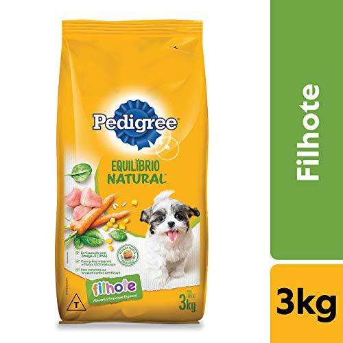 Ração Pedigree Equilíbrio Natural para Cães Filhotes 3 kg